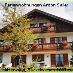 Ferienwohnungen Anton Sailer, Mittenwald