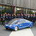 PowerCore SunCruiser mit Forschungsteam bei ThyssenKrupp Quelle: Hochschule Bochum